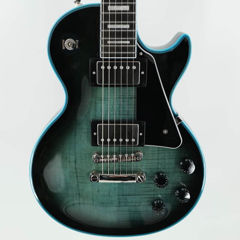 Epiphone Les Paul Custom Limited Edition Blue Widow w/Bag image 1