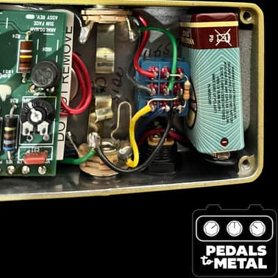 Analogman Sun Face GE Germanium Fuzz with Sun Dial Knob 2015 - 2021 - Gold X16798 image 8