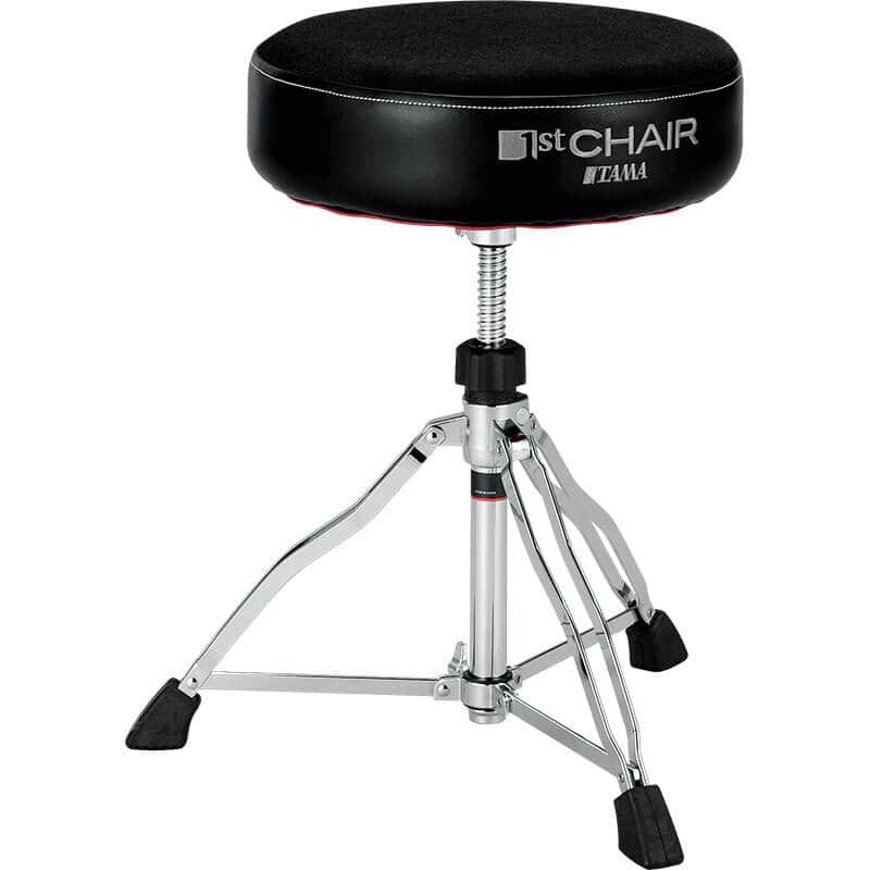 Tama HT430BC 1st Chair Round Rider Drum Throne w/Cloth Top Seat image 1