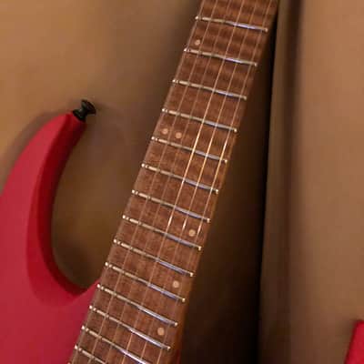 Jackson USA Signature Misha Mansoor Juggernaut HT6 W/Seymour Duncan Upgrades, Satin Red image 2
