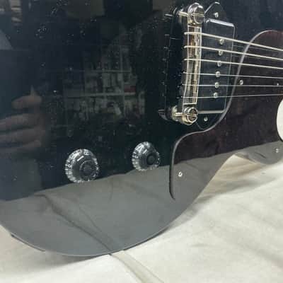 Epiphone Les Paul Junior LP Jr DC Double Cut doublecut Guitar - Ebony image 4