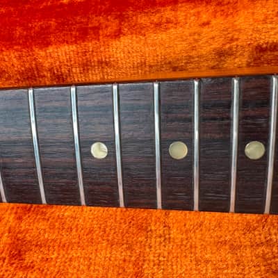 1968 Fender Stratocaster Neck – Original Nitro, A-Width, Rosewood Veneer, Original Frets, rare image 18
