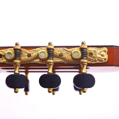YuLong Guo 2014 chamber concert classical guitar - handmade high-end guitar in the style of a Greg Smallman + video! image 9