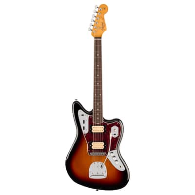 Used Fender Kurt Cobain Jaguar - 3-Color Sunburst w/ Rosewood FB image 2