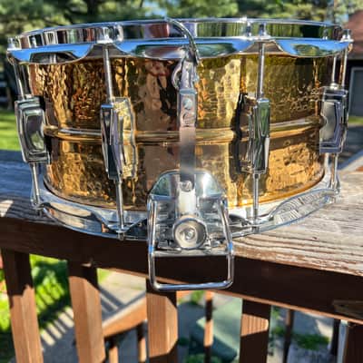 Ludwig LB556K 6.5” Hammered Bronze Super-Sensitive Snare 2000’s image 5