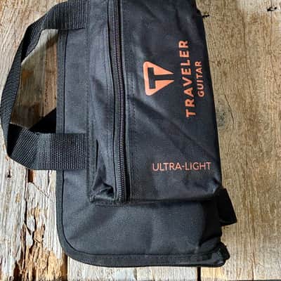 Left Handed Traveler Guitars UltraLight Acoustic w/ Gig Bag and Traveler Guitar Acoustic Headphone Amp - MAPLE - LEFTY - ULL1510 image 5