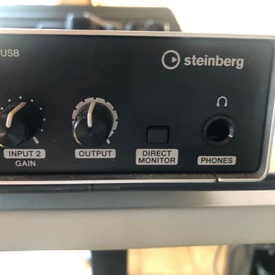 Steinberg UR12 USB 2.0 Audio Interface 2010s - Silver/Black image 3