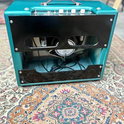 Dexter Amps Super Pup 6L6 2026 - Antique Pelham Blue Nitrocellulose Lacquer image 5