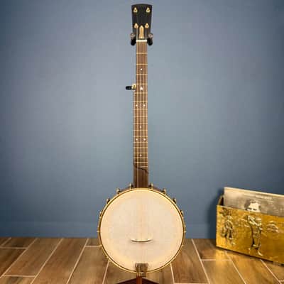 Custom Rickard Dobson 11" Banjo Walnut with North Star Tailpiece image 2