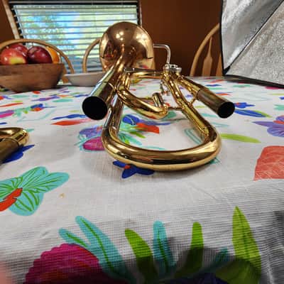 Yamaha YSL 448G F TRIGGER TROMBONE NICE image 11