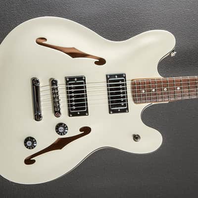 Squier Affinity Series Starcaster Deluxe - Olympic White image 1