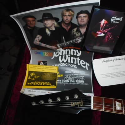 Gibson Custom Shop Johnny Winter Signature 1963 Firebird V Tom Murphy Aged Vintage Sunburst 2008 image 6