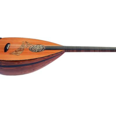 Special Turkish Louta Lute Lavta String Musical Instrument MUL-4 By Miras image 1