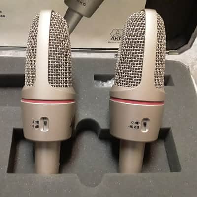 Pair of Akg Studio Condenser Mic's + Shockmounts, Cables & Locking Case (*Great for Drum Overheads*) image 12