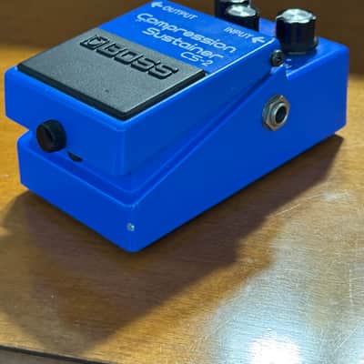 Boss CS-2 Compression Sustainer (Black Label) 1981 - 1989 - Blue image 2
