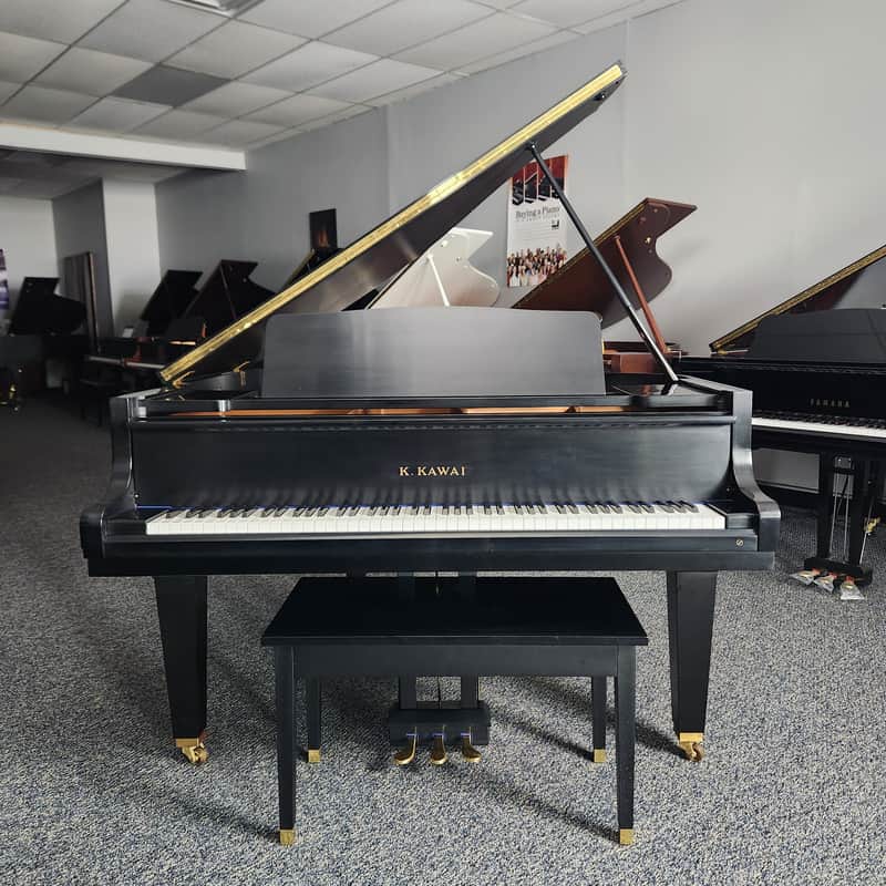 1989 Kawai GE-1 5'1'' Baby Grand Piano * Made in Japan! Free 1st floor delivery in NJ! Satin Ebony image 1