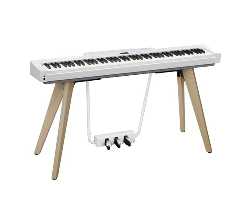 Casio PX-S7000WE 88-Key Smart Hybrid Hammer Action Digital Piano - White image 1
