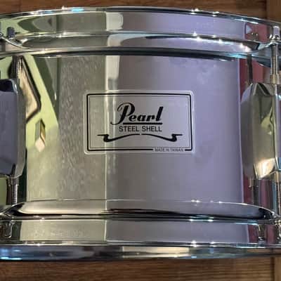 Pearl 5 x 13" Snare Drum Popcorn Steel 6 Lug Bild 3