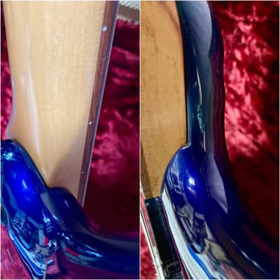 Ibanez SR400 Blue 1994  Made in Japan Electric Bass Guitar Used image 8