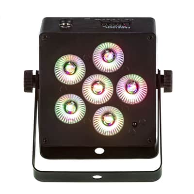 PURElight PIKO BAT MAX 6x6W 6in1 RGBWAUV - Battery Powered LED Light image 2