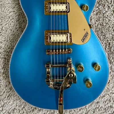 Gretsch Electromatic Pristine Limited Jet Electric Guitar w/Bigsby, Mako Finish image 1