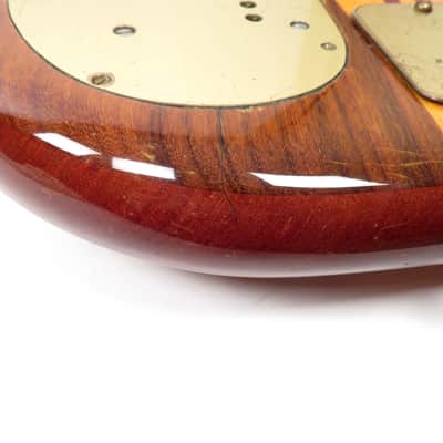 1977 Alembic Series I SSB Short Scale Bass - Figured Koa - Power Supply Included Stanley Clarke image 16
