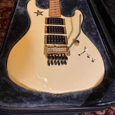 Kramer Richie Sambora Stars White Double Neck 1980's Bon Jovi Vibe