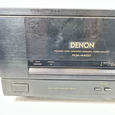 Denon POA-4400 Power Amplifier Monoblock Power Amplifier image 7