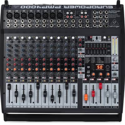 Behringer Europower PMP4000 16-channel 1600W Powered Mixer image 2