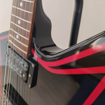 2012 ESP Edwards Explorer Custom Paint One Off - James Hetfield Lawsuit Era Banana Headstock JAPAN MIJ image 6