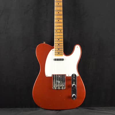 Mint Fender Custom Shop '57 Telecaster Journeyman Relic - Aged Candy Tangerine image 2