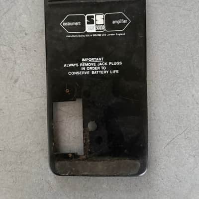 Sola Sound Tone Bender Fuzz Pedal Base Tonebender 1970 - Black image 3