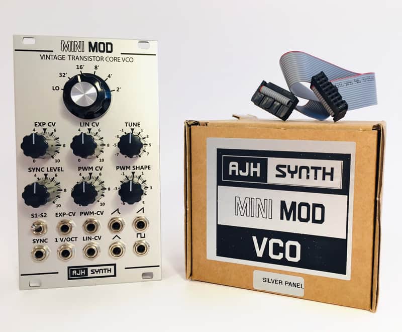 AJH Synth MiniMod Vintage Transistor Core VCO Silver (2 of 2) image 1