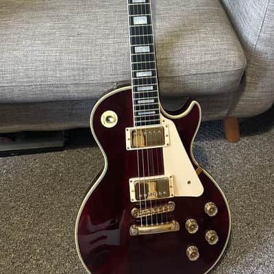 Gibson Les Paul custom 1976 - Wine red image 8