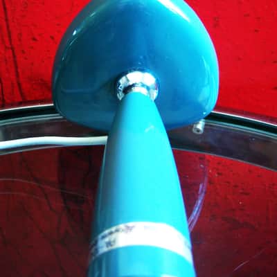 Vintage 1960's Lafayette PA-104 dynamic microphone w stand & cable Calrad Lafayette prop display # 1 image 7