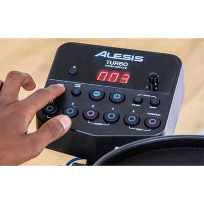 Alesis Turbo Mesh Kit Seven-Piece Electronic Drum Kit with Mesh Heads image 4