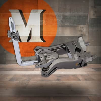 Mapex Soniclear Single Tom Clamp (Black Chrome) (MSSTC1BC) image 1