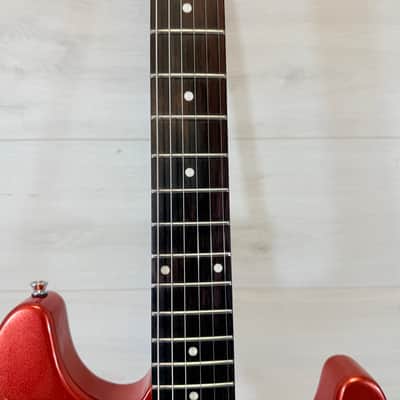 Brunswick S-Type Electric Guitar Metallic Red w/ Gig Bag – Strat Style Player image 8