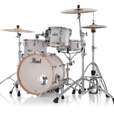 Pearl Drum Set Professional Maple 3-pc. Shell Pack, White Marine Pearl (Cymbals and Hardware not Included) (PMX903BSP/C448) image 3