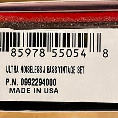 Fender Ultra Noisleless Jazz Bass IV 4 String Bass Pickups, Fender Part #: 0992294000, In Stock ! image 3