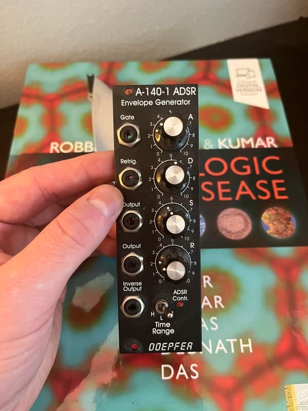 Doepfer A-140 ADSR Envelope Generator 2010s - Black image 1