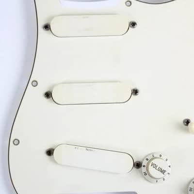 1987 Vintage Fender Stratocaster Plus Loaded PICKGUARD Gold Lace Sensor Pickups USA Strat E4 Series image 6