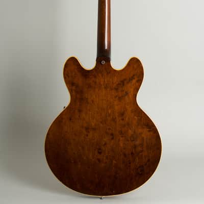 Gibson  ES-330TD Thinline Hollow Body Electric Guitar (1965), ser. #362047, black tolex hard shell case. image 2