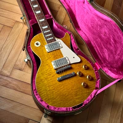 2015 Gibson Les Paul 1959 True Historic Murphy Aged Dirty Lemon image 19