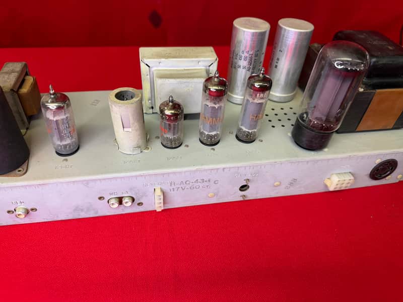 Hammond H-AO-43-1 working chassis (18watt conversion) make offer 1968 image 1