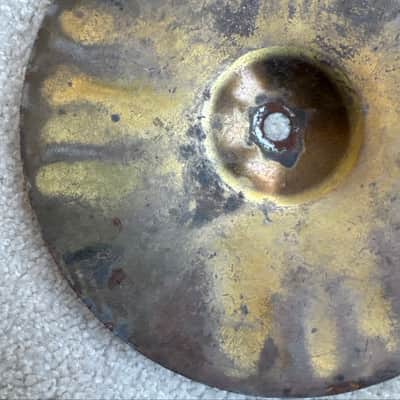 C.G. Conn One Vintage 7” Pan American Cymbal 20s 30s - Cu image 7