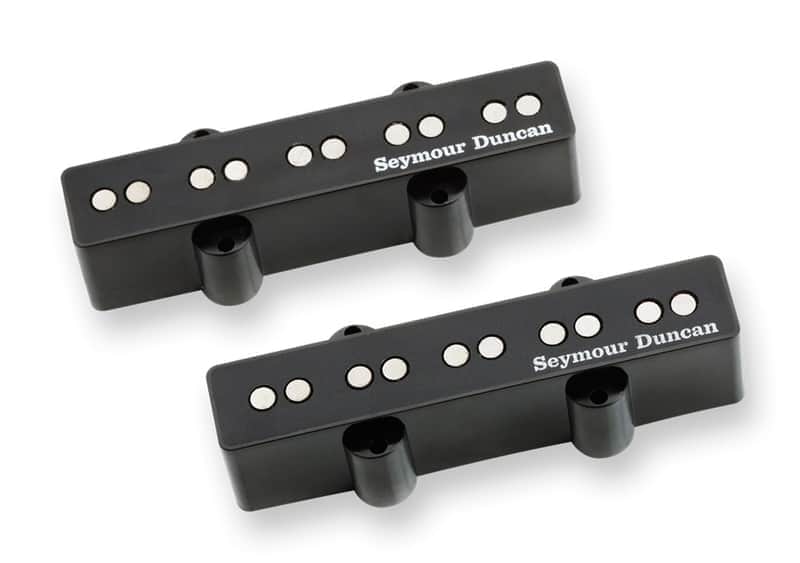 Seymour Duncan SJ5s 70 / 74mm 5-String Jazz Bass Pickup Set 2010s - Black image 1