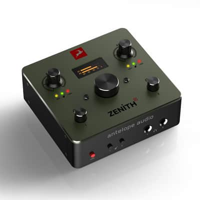 Antelope Audio Zenith 2 USB-C Audio Interface for Guitar, Vocals, Streaming & Podcasting 2x2 Digital Recording Interface w/Console-Grade Mic Preamps, Onboard DSP, Loopback image 2