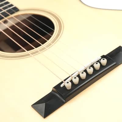 Bourgeois Soloist OM C Italian Spruce Macassar Ebony image 7