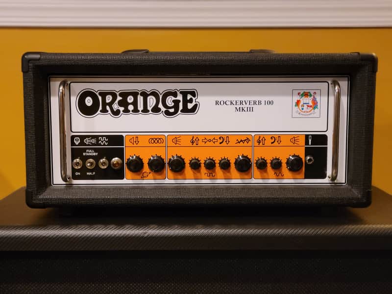 Orange Rockerverb 100 MK III 2-Channel 100-Watt Guitar Amp Head 2014 - Present - Black image 1
